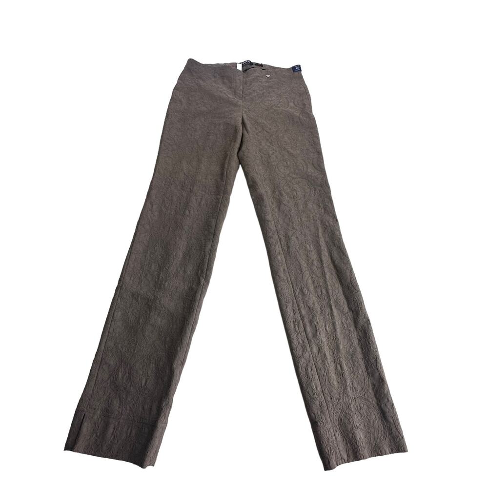 Robell Rose Embossed pull on skinny pants Size 10